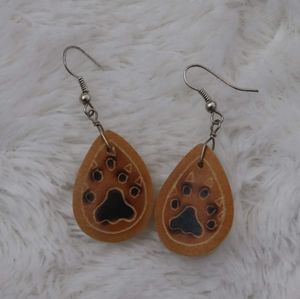 Bear paw errings